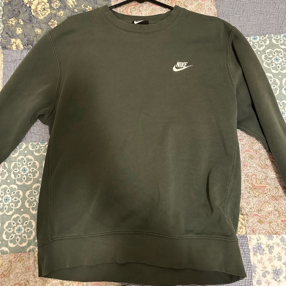 Green Nike Crewneck